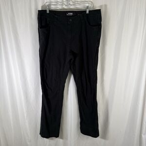 Off Grid OTC Pants Men's 40x32 Black Tapered Fit Cotton Blend Zip Pocket